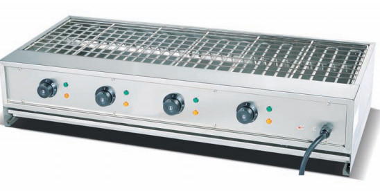 Un grand four de barbecue sans fumée 220V réduit les effets résiduels de la cuisson
