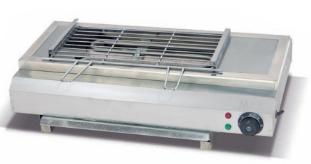 Un four de barbecue électrique ou à gaz sans fumée avec conception et technologie