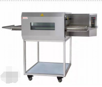 Réchauffement du four de cuisson commercial pour la cuisson de la pizza avec une source d'énergie électrique ou gazeuse