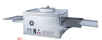Réchauffement du four de cuisson commercial pour la cuisson de la pizza avec une source d'énergie électrique ou gazeuse