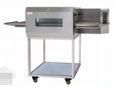 Réchauffement du four de cuisson commercial pour la cuisson de la pizza avec une source d'énergie électrique ou gazeuse