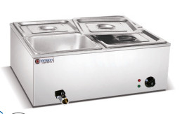 2 réservoirs pour la transformation des aliments électrique Bain Marie avec technologie et matériaux de pointe