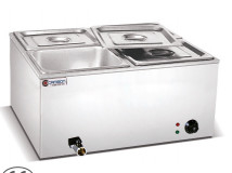 2 réservoirs pour la transformation des aliments électrique Bain Marie avec technologie et matériaux de pointe