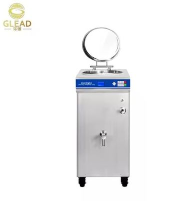 Machine à glaces en acier inoxydable à roues