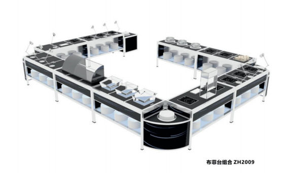 Capacité de charge ≥ 200 kg Équipement hôtelier industriel Hauteur de table 85-110 cm Table à barres / 70-80 cm Table à manger Pour l'industrie