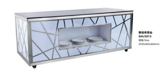 Centre de gravité élevé et structure claire Équipement hôtelier commercial Mesure personnalisée Capacité de charge ≥200kg