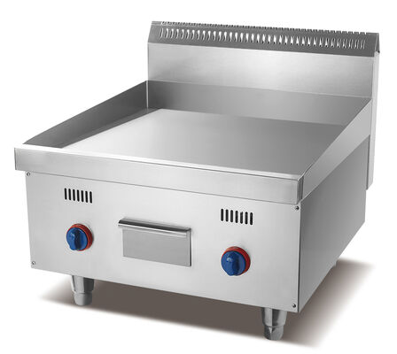 Grille électrique commerciale en acier inoxydable 220V 5,4KW Appareil de cuisson à plateau