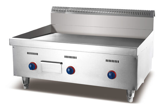 Grille électrique commerciale en acier inoxydable 220V 5,4KW Appareil de cuisson à plateau