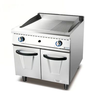 Vente à chaud Restaurant industriel Utilisation commerciale Plaque plate en acier inoxydable Grille électrique pour cuisine