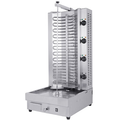Fabricant de Shawarma Commercial Automatique électrique grilleuse de poulet Kebab machine à griller Shawarma