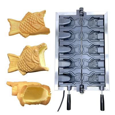 Gaufrier Taiyaki en forme de poisson pour le petit-déjeuner