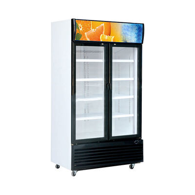 Affichage de bière pour les boissons du supermarché chinois Affichage de réfrigérateur au gaz solaire
