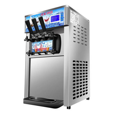 Personnaliser une glacière automatique complète machine à crème glacée dure machines à glaces