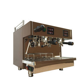 Machine automatique de café d'expresso commercial de restaurant avec 2 groupes 9 litres