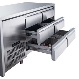 Réfrigérateur industriel de table de travail de matériel de réfrigération de cuisine/restaurant