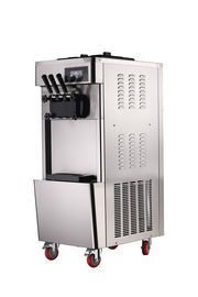 Unité de réfrigération d'absorption de crème glacée de service de trois saveurs mini de machine molle de crème glacée