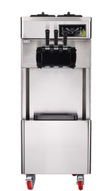 Unité de réfrigération d'absorption de crème glacée de service de trois saveurs mini de machine molle de crème glacée