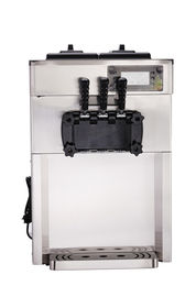 Unité de réfrigération d'absorption de crème glacée de service de trois saveurs mini de machine molle de crème glacée