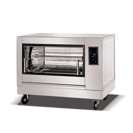 Rotation automatique électrique de rôtissoire de poulet d'acier inoxydable de machine commerciale de four