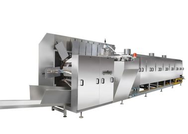 Chaîne de production complète automatique de biscuit avec le contrôle d'écran tactile de PLC